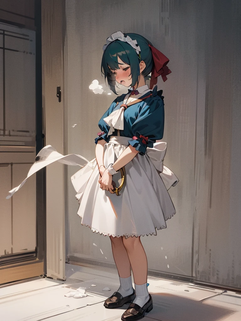 Anime. Girl. Slave. Housemaid. Slave collar. Shackles. Maid uniform. Cold. Runny nose. Snot. Snot flows from the nose. Handkerchief. Sneeze. Sneeze. Sneezes. Shoes. Standing. Room.
Embarrassment. Blush. Allergy. Strong desire to sneeze. She sneezed. hand covers nose. Blows his nose. Full height. Whole body. High detail