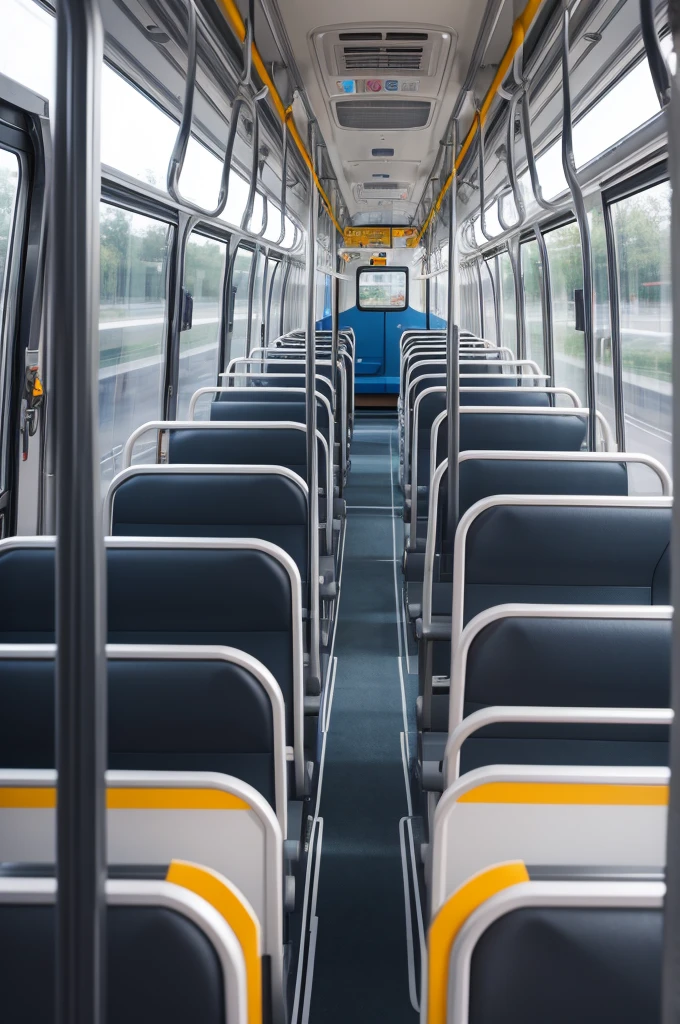 Create a photo of a rack that THE EUCATUR COMPANY uses on buses