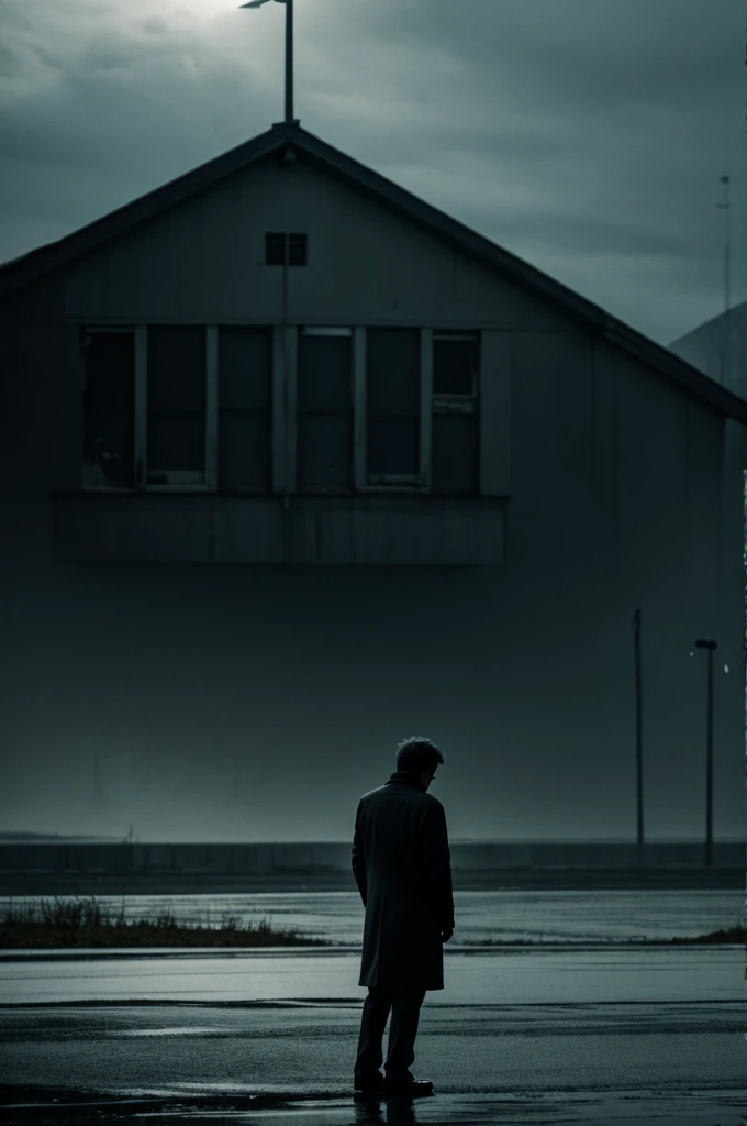 A background that reflects loneliness and despair