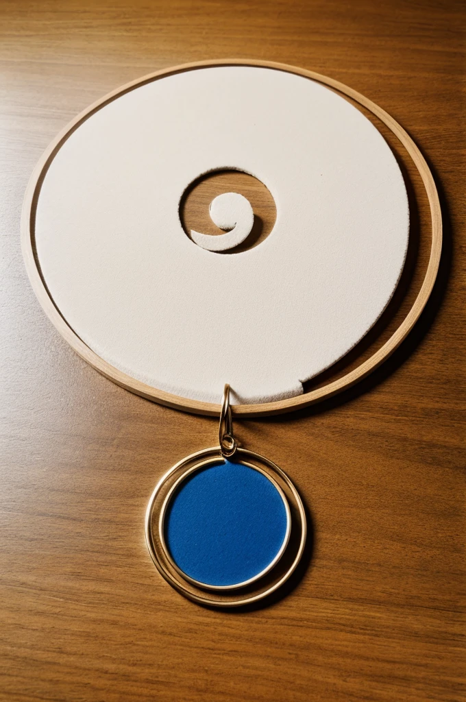 Circle inside another circle for logo