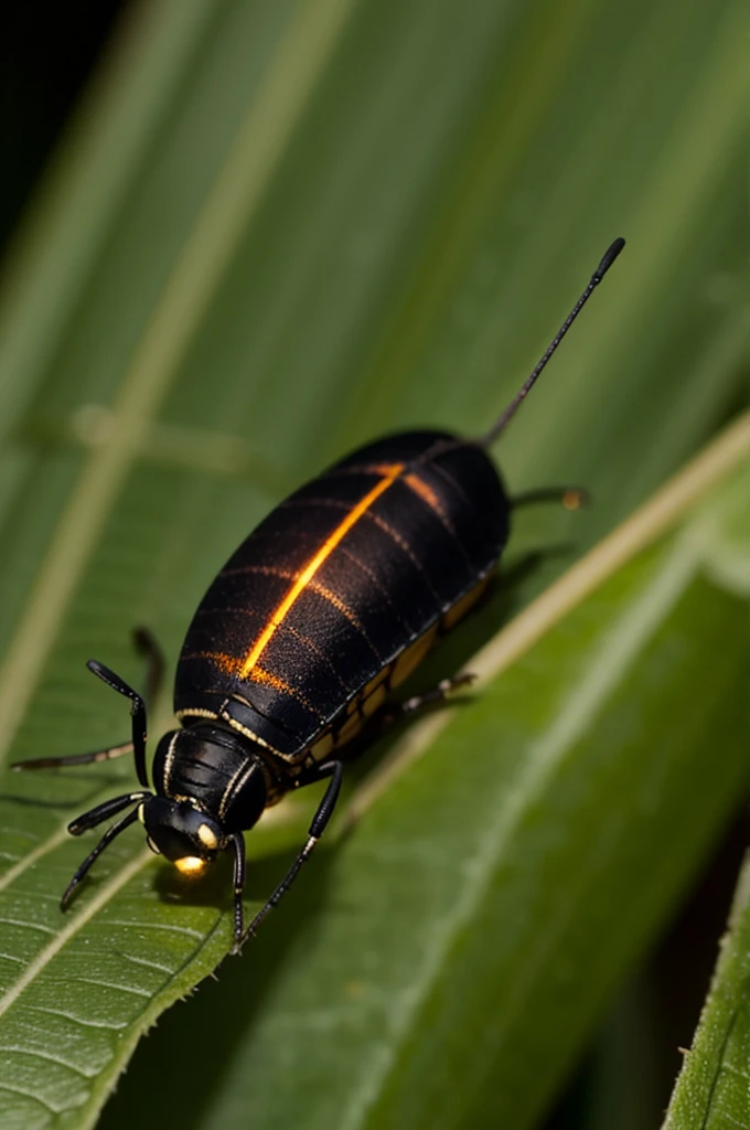 A small firefly