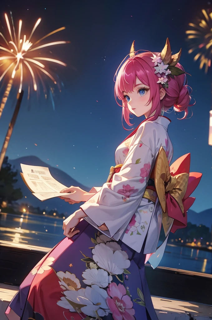  kimono night in the firework