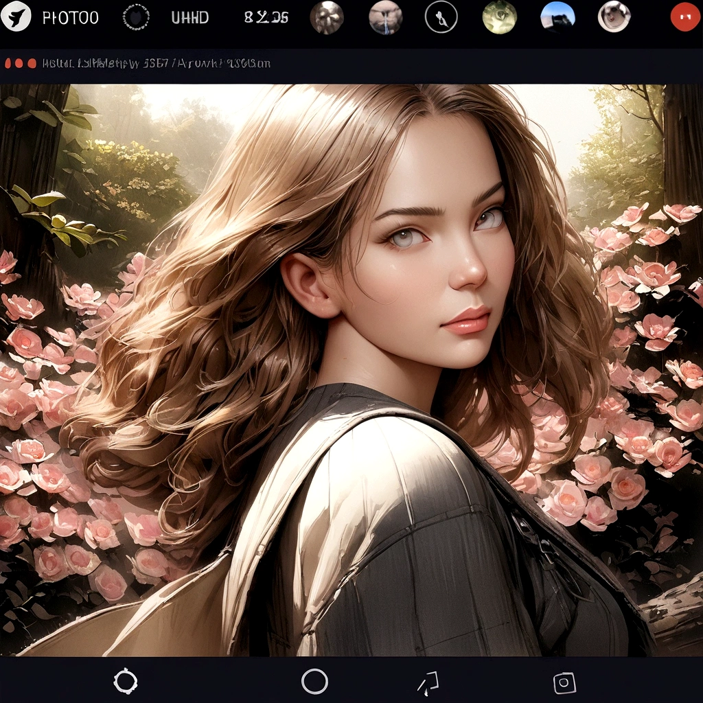 1 girl, medium brown hair, light green eyes, serious expression, outdoor forest background, (best quality,4k,8k,highres,masterpiece:1.2),ultra-detailed,(realistic,photorealistic,photo-realistic:1.37),HDR,UHD,studio lighting,extremely detailed face,detailed eyes,detailed lips,beautiful detailed eyes,beautiful detailed lips,longeyelashes,intricate details,highly detailed,vibrant colors,natural lighting,cinematic composition,dramatic lighting,atmospheric,moody,enchanting,fantasy,magical realism