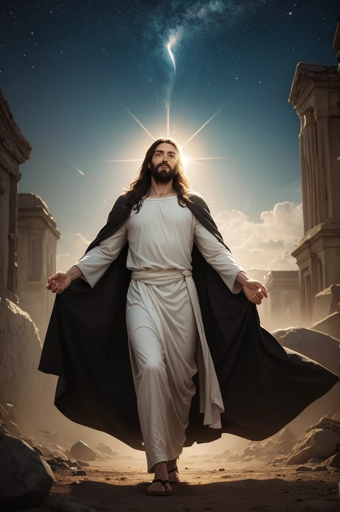 Jesus returning to earth