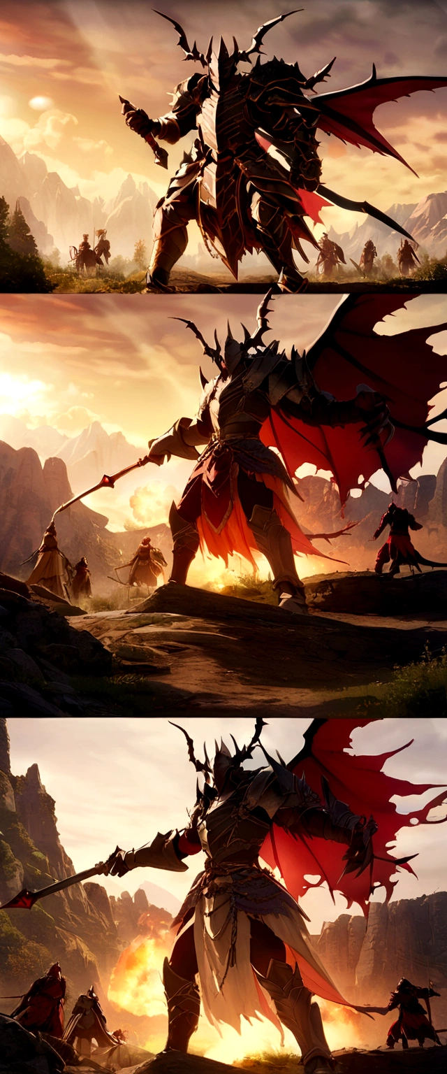 Knight of sun VS Demon Lord