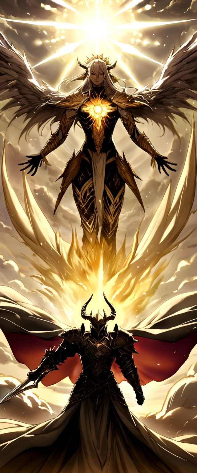 War Knight of sun VS Demon Lord