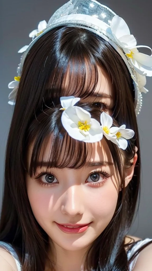 (high quality , Super detailed:1.2 ) , (Highly detailed beautiful face:1.4), ((Highest quality)), ((masterpiece)),smile ,beautiful woman, (be familiar with), perfect face、(8K, highest quality, masterpiece:1.2),(ultra high resolution:1.0),((Natural big breasts:1.2))