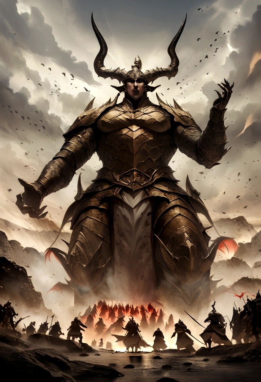 The battle 8 great knights vs 8 demon gods