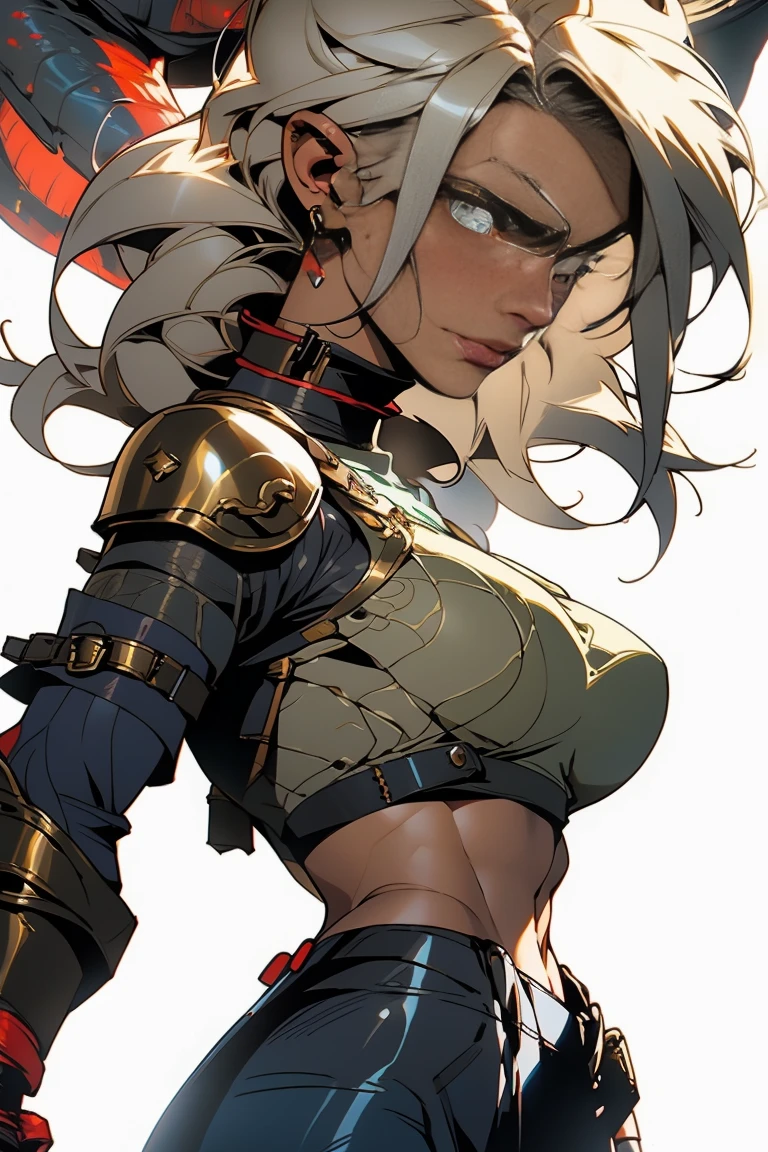 (masterpiece, best quality),  intricate details,
1girl, <lora:TyreenCalypso-10:0.8> Tyreen , TyrCoat, 
 <lora:Crop-tops-fc-v3:0.8> crop top, underboob, midriff,