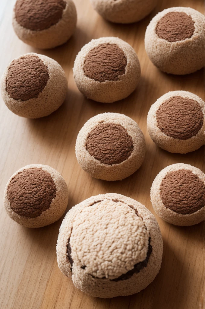 Create a logo with different brigadeiros