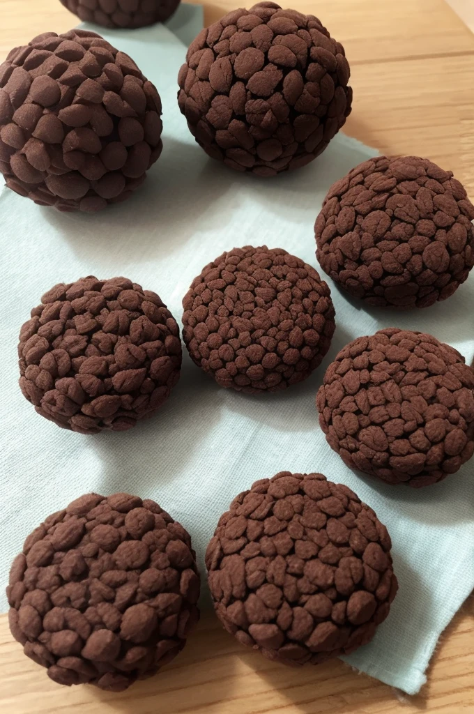 Create a logo with different brigadeiros 