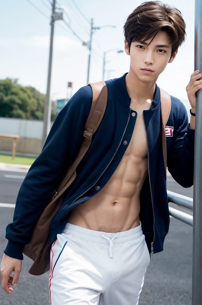 cool,,,Refreshing athletic guy,,,3boy,3boys,charm,The hero,Slim figure,,,Japanese high school student style,coolラフ服,Smooth,Skin texture,Functional beauty,youth,Vibrancy,male protagonist,Johnny's-style Japanese boys,For boys who like boys,,,Three boys fall in love with each other,Male student,,Moe,Action,From friendship to love,,A tall, handsome man turns into a woman while maintaining his male figure at a surprise event,,A love story for boys only,,Sexual desire,sexual excitement,Handsome Drama,,Magazine Idol Style,Breeze,A speck of dust,Natural light,face,hand,eye,Biological precision,Super detailed,Male Focus,4K,8K,