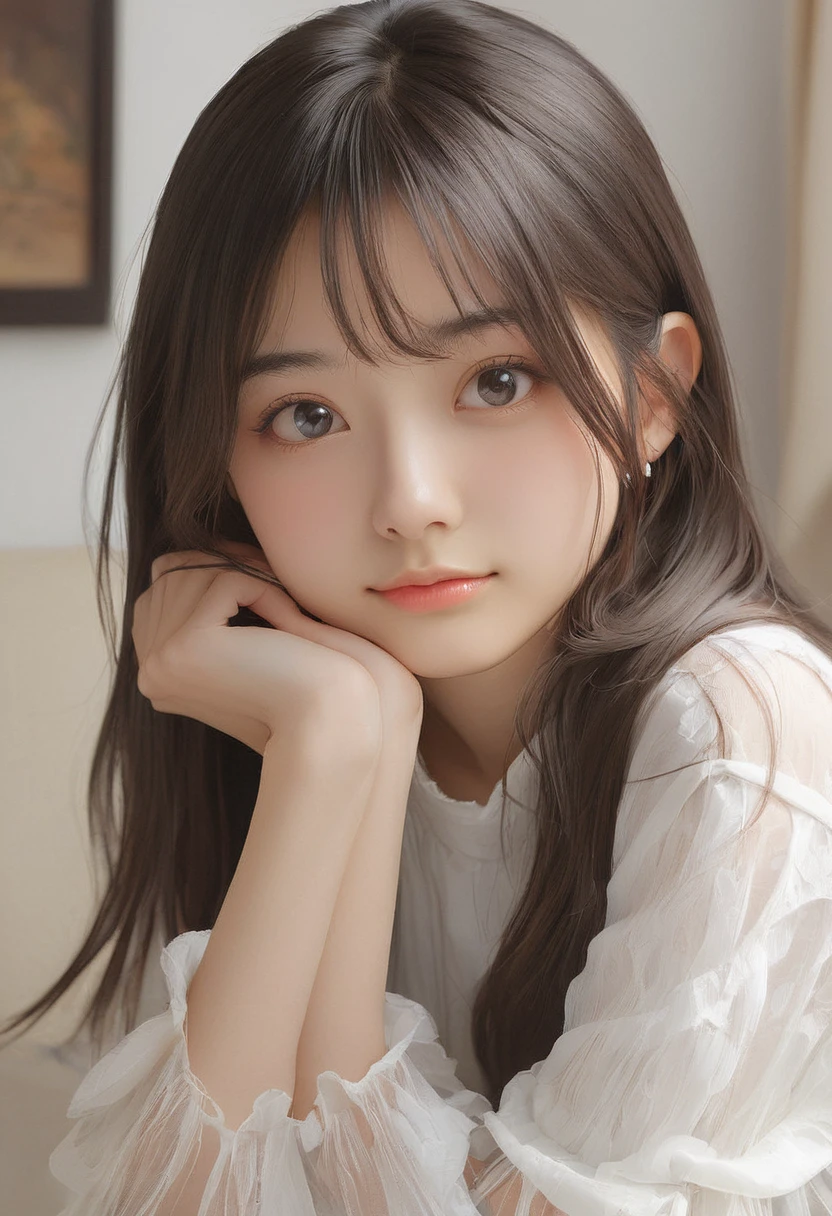 (masterpiece, Highest quality:1.2), One girl, alone,15 years old