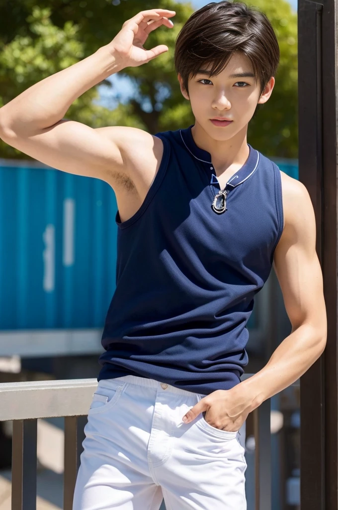 cool,,,Refreshing athletic guy,3boy,3boys,charm,The hero,Slim figure,,,Japanese high school student style,,coolラフ服,Smooth,Skin texture,Functional beauty,youth,Vibrancy,male protagonist,,,Johnny's-style Japanese boys,For boys who like boys,,,Three boys fall in love with each other,Male student,,Moe,Action,From friendship to love,,A tall, handsome man turns into a woman while maintaining his male figure at a surprise event,A love story for boys only,,,Sexual desire,sexual excitement,Handsome Drama,,,Breeze,A speck of dust,Natural light,face,hand,eye,Biological precision,Super detailed,Male Focus,4K,8K,Outdoor half-naked,