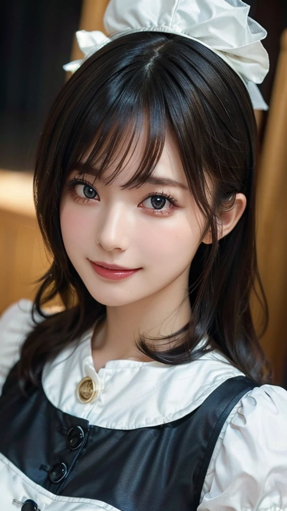(high quality , Super detailed:1.2 ) , (Highly detailed beautiful face:1.4), ((Highest quality)), ((masterpiece)),smile ,beautiful woman, (be familiar with), perfect face、(8K, highest quality, masterpiece:1.2),(ultra high resolution:1.0),((Natural big breasts:1.2))