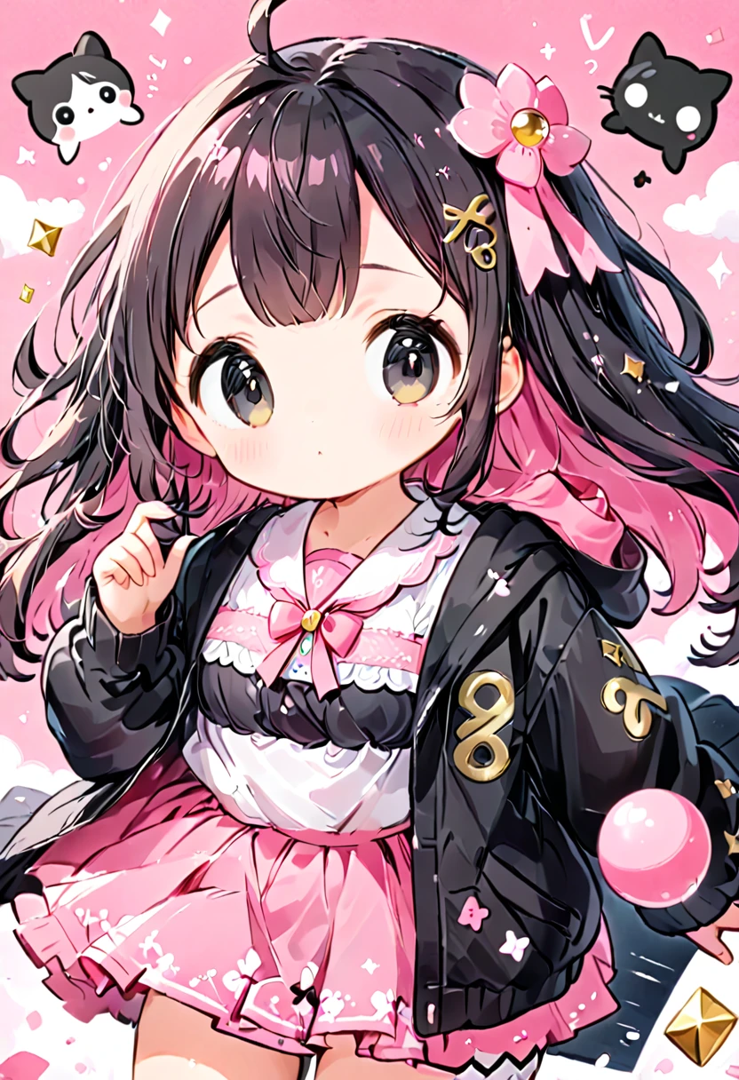 Pinoko-chan、cute、black Jack、Wide-open eyes、24K.Ultra delicate、Pinoko、