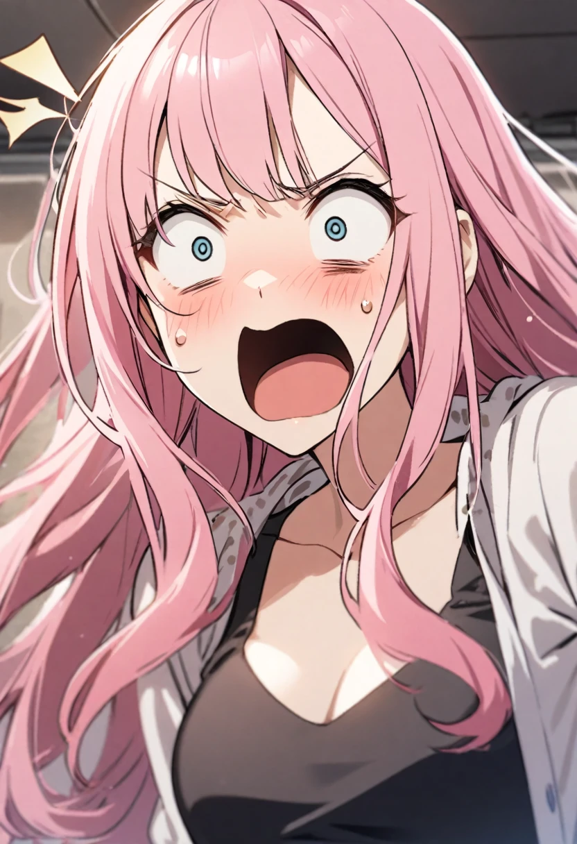 ((masterpiece)), ((best quality)), 1girl, solo, animegirl, Zero Two, zero two from my darling in the franxx, ((tongue out)), ((saliva dripping from tongue)), ((eyes wide open)), ((eyes wide open crying)), ((tears streaming down the face)), ((suprised face)), ((shocked face)), ((rolling eyes)), ((eyes rolling up into the head)), ((eyes rolling up the head)), ((hair pulling up the head)), ((hair being pulled up)), ((hair pulling painfully))