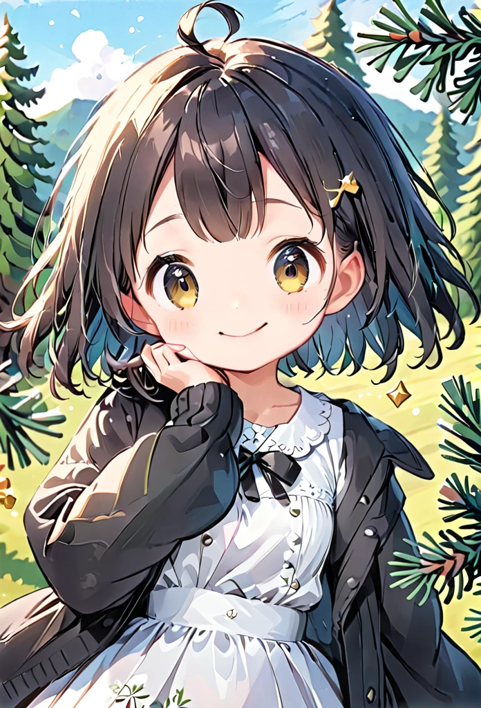 of pine-chan、cute、black Jack、Wide-open eyes、24K.Ultra delicate、of pine、A big smile、bright、pop
