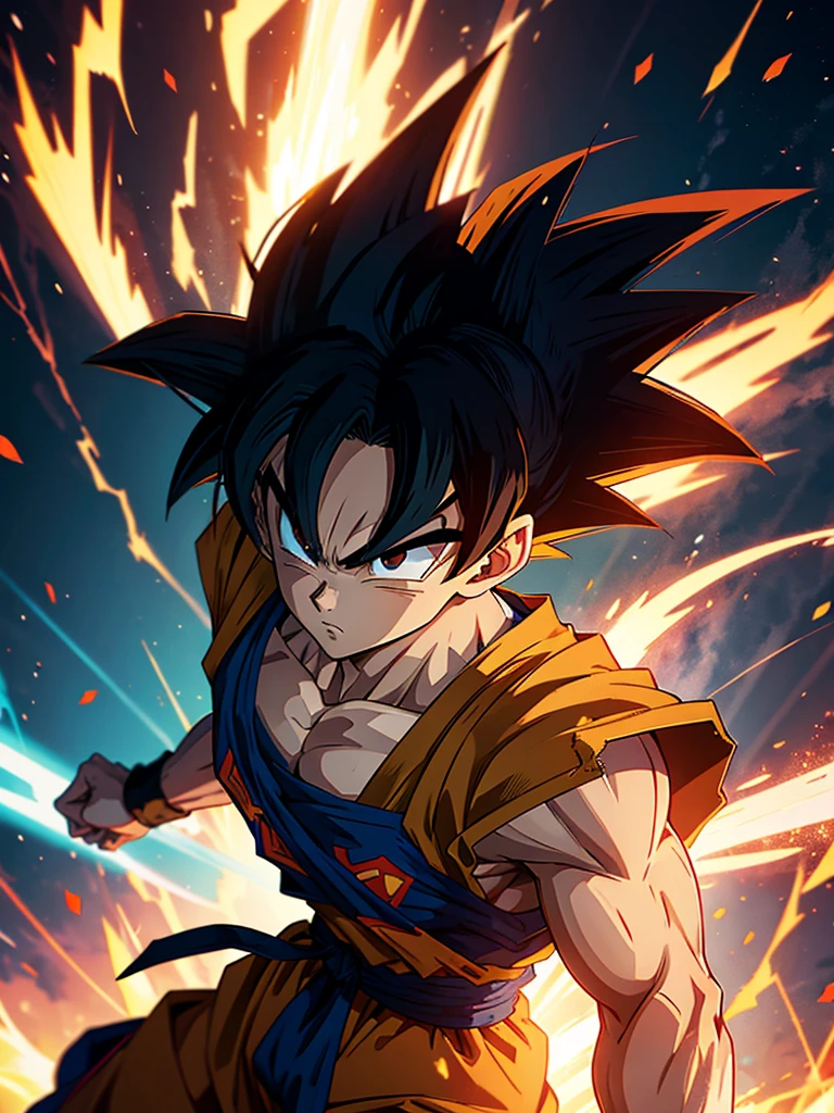 Goku seriously, super saiyan. 4k.