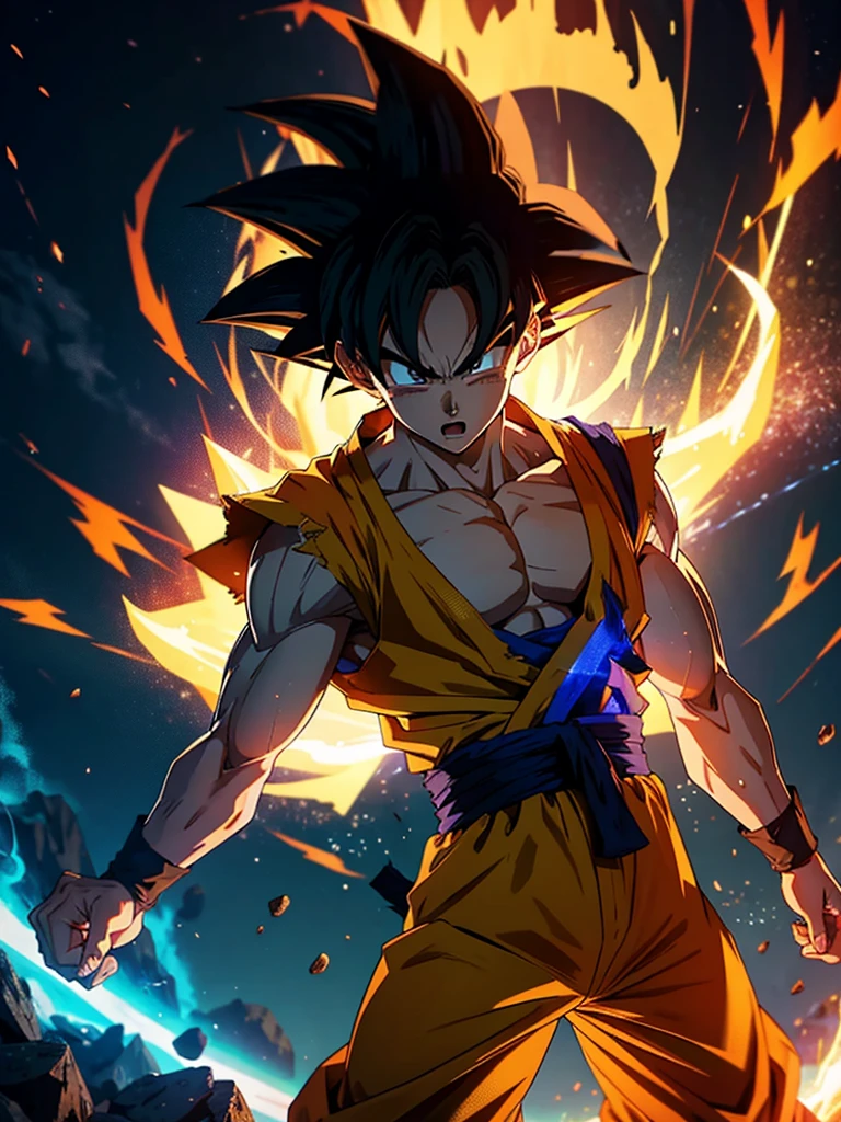 Goku seriously, super saiyan. 4k.