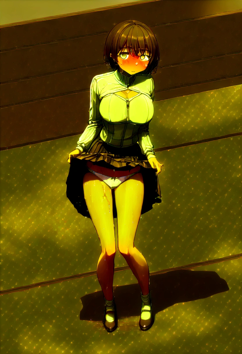 (1 girl, have to pee, pissing herself, pissing, pissing self, I really desperately want to pee, have to pee, have to pee, pissing, pissing self, pissing, pissing self:1.5), (Girl in the toilet, toilet behind the girl, long dress, Lace bolero, long skirt, underskirt, foot products, have to pee, knees together and legs apart, Skirt lift, Undressing panties:2), (hand between legs, leaning forward:1.5), (To shrug:2), (erotic body turn:1.5), (impatient, timid, blush all over the face, embarrassed, choky, panic, wet eyes:1.5), (the girl can't stand straight:1.6), (Best quality:2), (detailed face, draw up, lips), Above