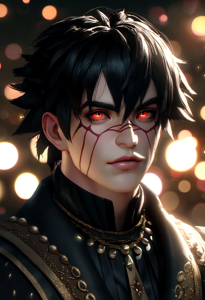 Mito Goku,monkead portrait,close up,of a real,Facial features are carefully portrayed,textura de pele realista,estilo dark,depth of fields,destacados,real light,Ray tracing,oc rendered,hyperrealisti,best qualityer,8K,Masters' works,superfino,Detailed pubic hair,anatomical correct,sharp focus on the eyes,bokeh,Facial features are carefully portrayed