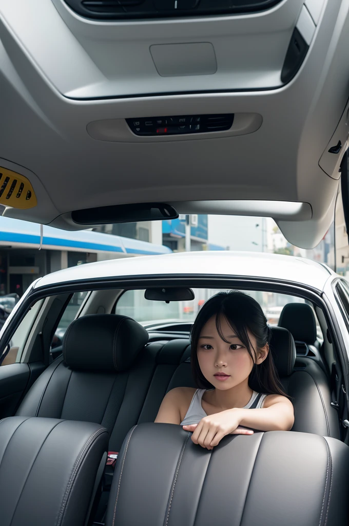 Air-conditioned car