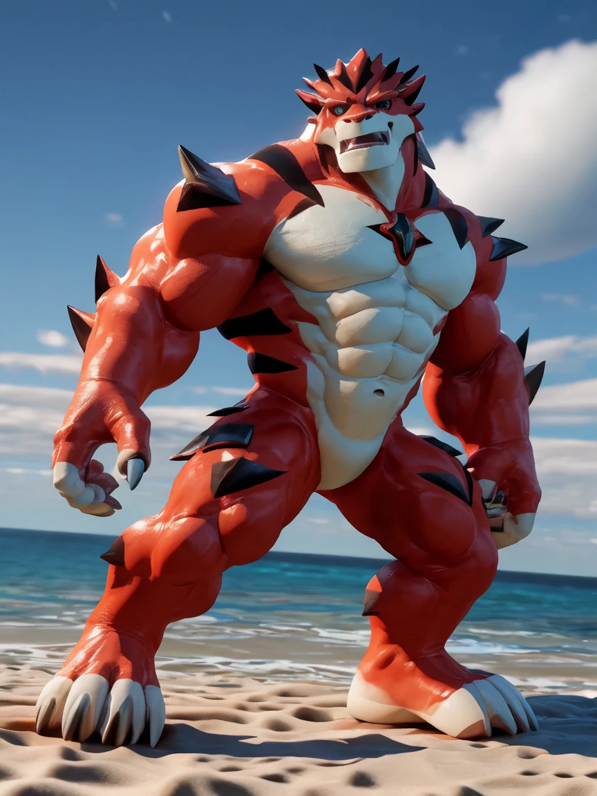 best quality,1boy,solo,muscular male,hi res,8k hd,looking at viewer,arms_raised,(by cartoon-network,by takahirosi,by null-ghost,by pino daeni:1.5),masterpiece,best quality,(rath_(ben_10),orange skins):0.9,solo,hi res,8k hd,((nudiest:1.7)),green eyes,full body shot,((show legs&feet)),white background,(((rugged body,wide_chest,wide_abs,wide_legs,wide_feet,big muscular,better eyes,better pupils))),standing,confident muscle-man posing