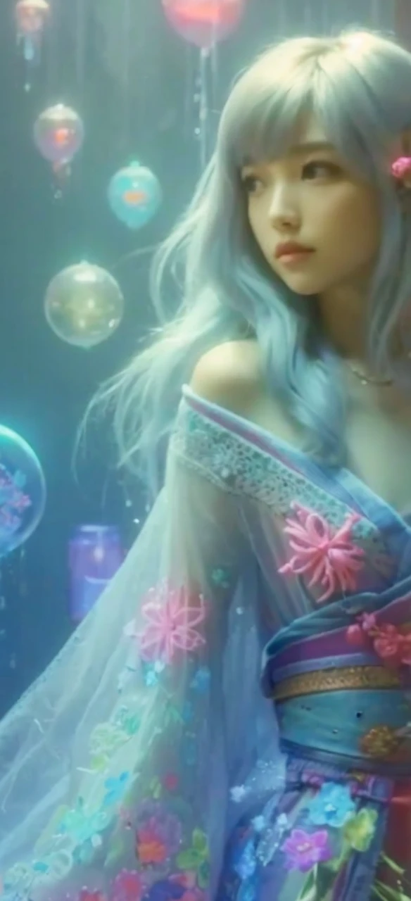 Please make something similar to this. Soft image. Pink overall.