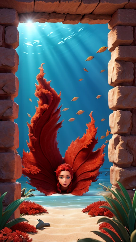 Red sea opening, realisitic