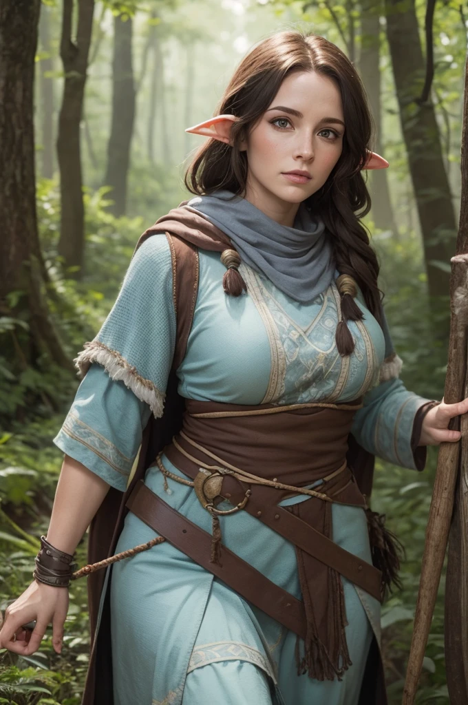 Female firbolg cleric wildmother