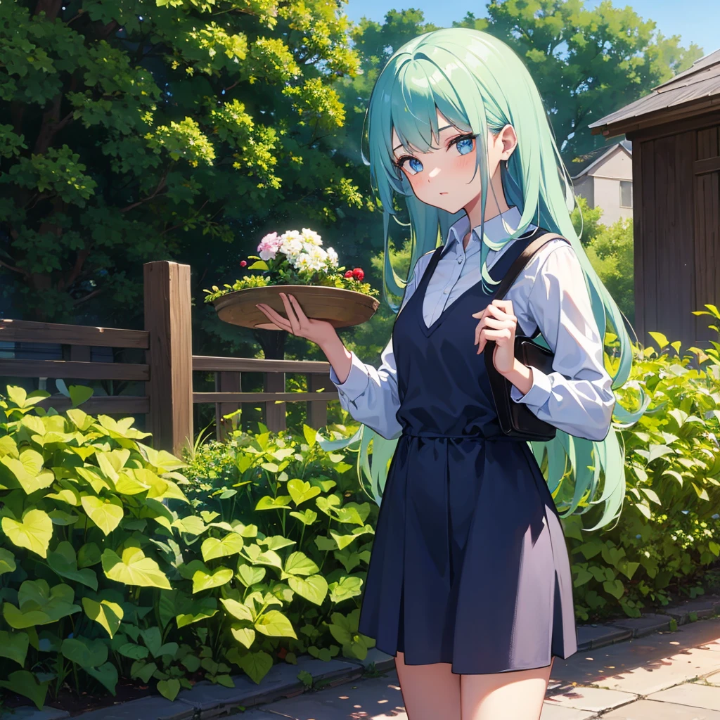 1 girl, Kale