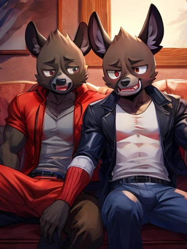 Haida from aggratzuko haida muscular and big chest and big penis under his clothes and gay