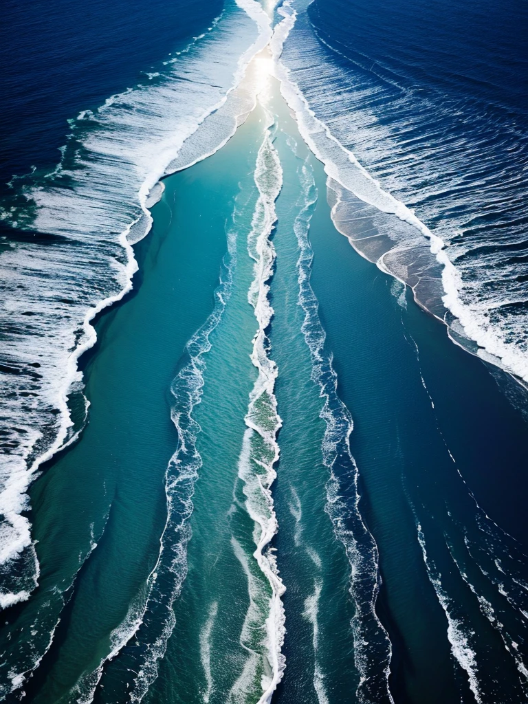 Sea divided in half, According to the Bible 