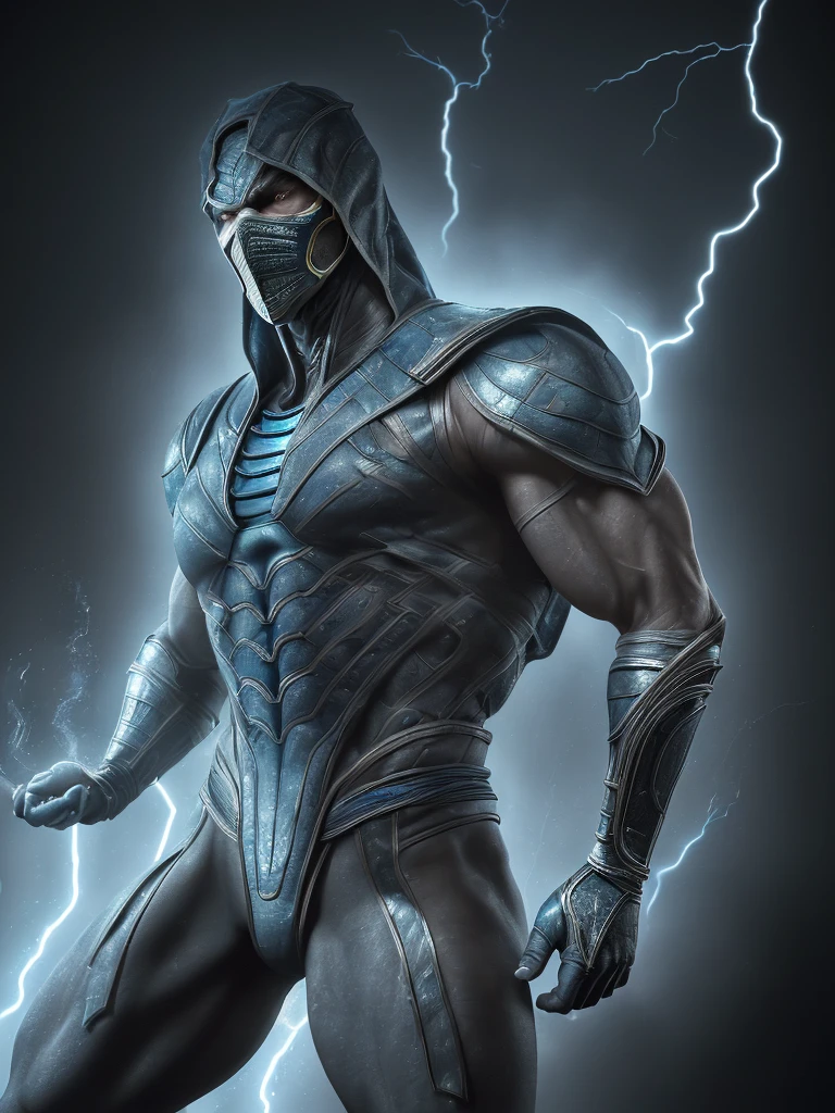 ((Subzero do mortal Kombat, ultra realistic)), (((fully body))), ((perfect hands)), stunning, hyper realistic, octan render, surrounded by the effect of smoke and lightning, mortal kombat style, old background, chic, stunning, (wall-paper), conceptual artwork, details Intricate, highy detailed, ((cinemactic)), Dramatic, (extremely high quality, awarded, master part:1.5), (photorrealistic:1.5), fot, Realistic photo, Nikon, naturallight, 4K, highes definition, xf iq4, 150MP, 50 millimeters, ISO 1000 Certification, 1/250 Years, naturallight, Adobe Lightroom, photolab, Photographic Affinity, PhotoDirector 365,
