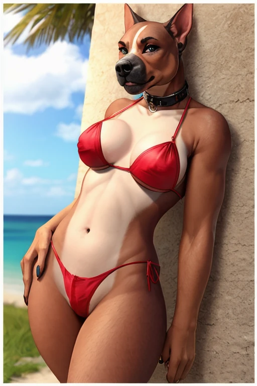 American Bully bikini