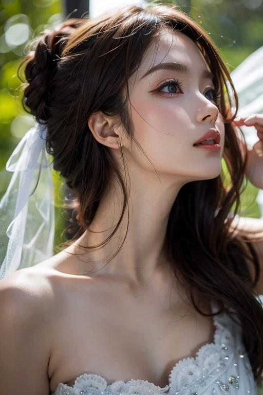 Percentage of fashion models、Nurse Sculpture、Her breasts are so big、'She is about to fall out of her clothes、Very detailedな、First Person View, (masterpiece:1.3), High resolution, Very detailed, Very detailed CG Unity 8k wallpaper, Realistic, photo-Realistic, RAW Photos, Beautifully detailed face, Pale skin, Realistic glistening skin, Detailed cloth texture, Detailed hair texture, Perfect body, Beautiful Face, Accurate, Anatomically correct, Highly detailed face そして skin texture, Natural neck length, (Beautiful Hそしてs), (Fair skin:1.2),Off the shoulder,Nurse cap、Bob Hair オーガズムをがまん、Tingling in the nipples、Fir fir、Photographing the crotch.