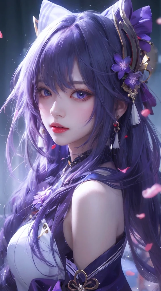 anime girl with long Black hair and a red dress,There are Black ties on the hair, Beautiful anime girl, a beautiful anime portrait, style of anime4 K, Anime art wallpaper 8 K, Anime art wallpaper 4k, Anime art wallpaper 4 K, Beautiful anime woman, Smooth anime CG art, Stunning anime face portrait, Anime wallpaper 4 k, Anime wallpaper 4K, Detailed digital anime art,Detailed sexy outfit