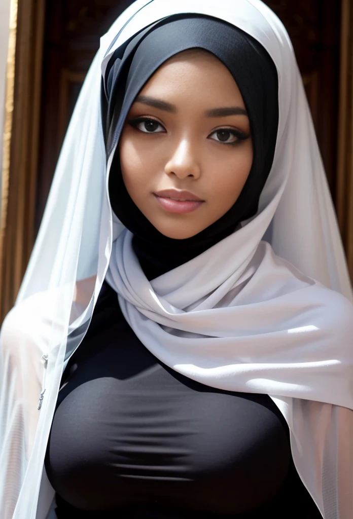 Black skin, ebony wife, musulmane, Femme noire voilé,  portant hijab, tres belles. Photo visage