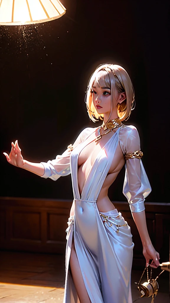 (bblurry)hyper HD，tmasterpiece，detail texture，textureskin，hyper-detailing，high detal，

High definition，High quality，Award-winning，High quality，High resolution，16k，space，sci-fy，Far angle，
Mainly{image quality(Foto realism(true to life，Realistic and realistic)，The picture quality is the best，The effect is particularly good，Delicate and smooth)}
Non-Primary(Ray traching，light and shadow effect，cg render，Fine rendering，Background blur, etc)
After the drawing is completed - return to the drawing to check the main optimization
Master optimization(Remove or weaken poor performing Non-Primary parameters based on Primary parameters)
The main optimized character(Coordination of the body,limb,The length of the limb,Size proportions of hands and feet,Dita,Overlap of fingers,Different heights of curved ray-traced objects,Whether the neck is too long or too short,Does not lengthen or shorten the upper body due to restoration,Repaired eyes,And focus on adjusting the proportions of the human body),Scenes(Reasonableness check of obstacles,Check the rationality of the before and after levels,Check the plausibility of ray tracing，)
Major optimizations{optic(Remove unreasonable light fragments，Remove unreasonable halos，Reduce image quality due to matting，Remove the direct intensity of the optical logic protrusion，Preserves the transparency of the gap，Weakening the light intensity makes it a very weak light)}