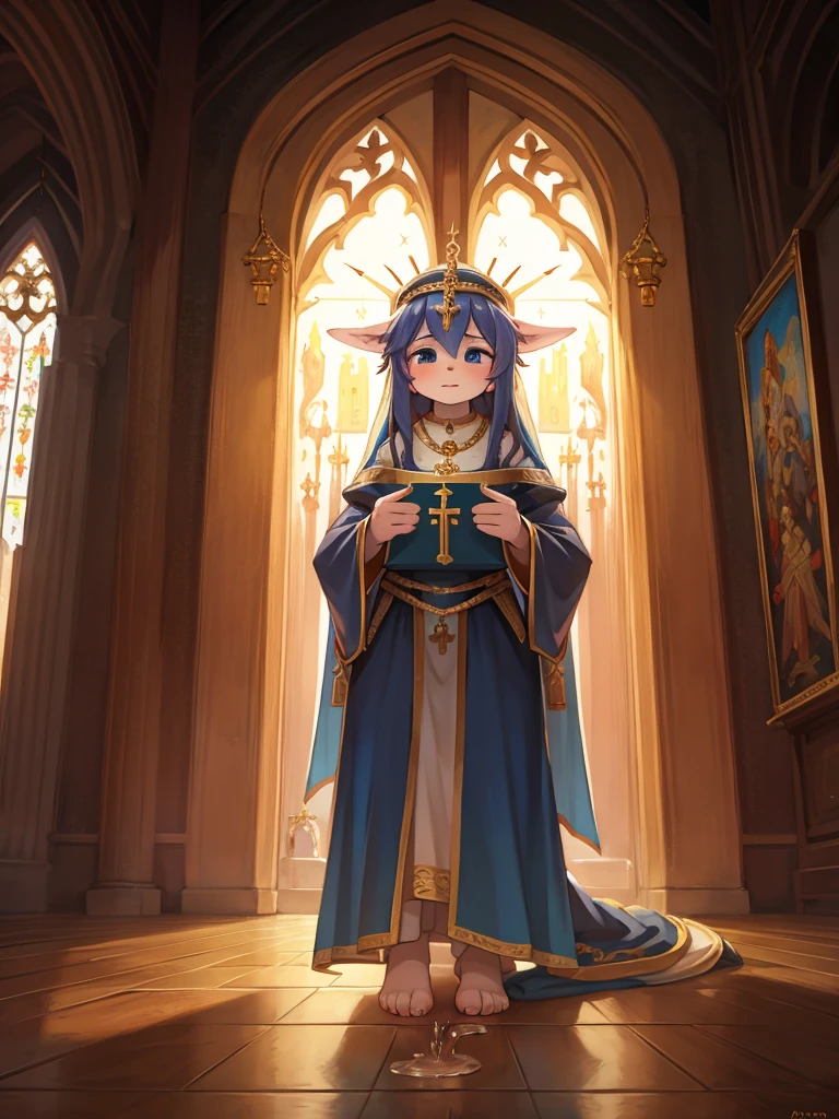 artistic, (Religious paintings) , goddess bestows pee , healthy