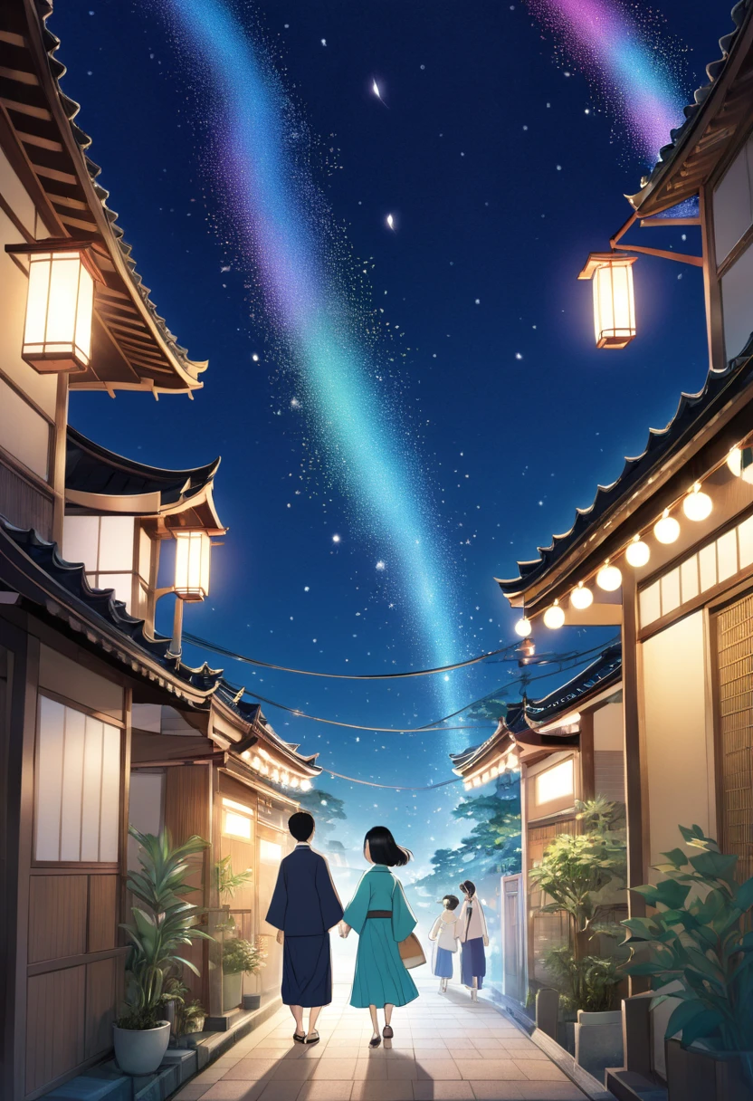 A transparent illustration that is more beautiful than a Tanabata dream