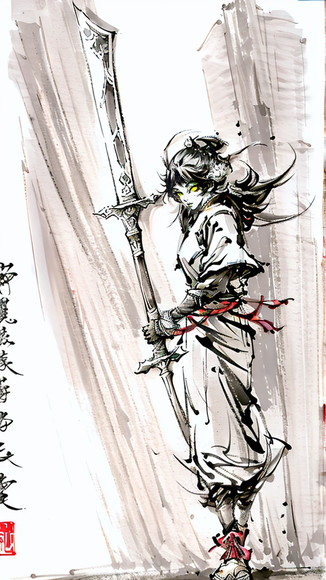warrior,Carrying a sword,whole body,masterpiece,Highest quality,Ultra-high resolution,4K,Very detailed,8K