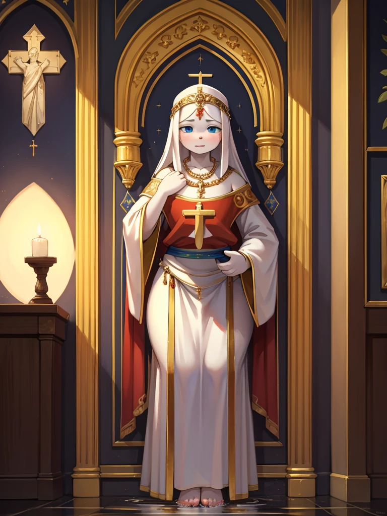 artistic, (Religious paintings) , goddess bestows pee , healthy , Holy Water