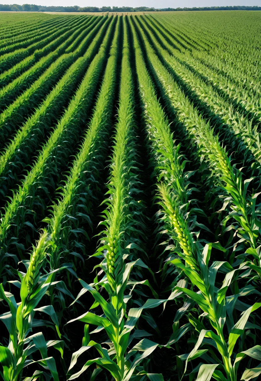 gives me a photo of a corn field