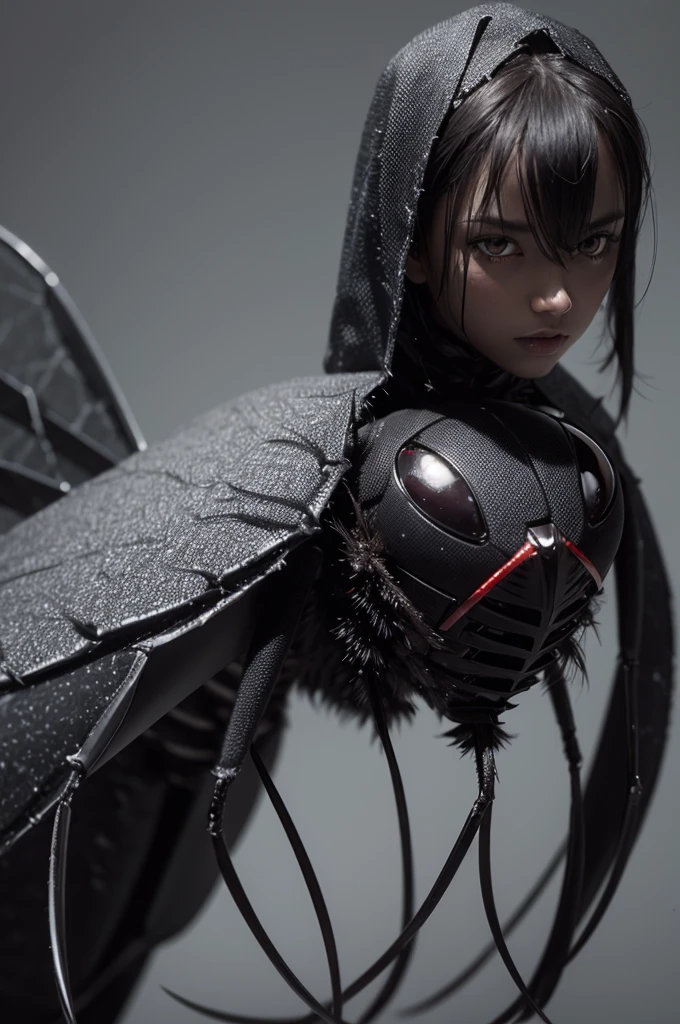 Dark mosquito, extremely dark