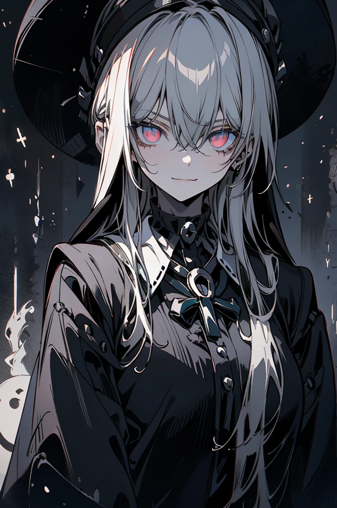 {-error_of_anatomy:1.0} Punisher, Nightmare Before Christmas style, (masterpiece, Highest quality), (Perfect hands), (Surreal:1.6), (受賞歴ofある), (sharp), (8K resolution), (Cinema Lighting), color: Dark and gloomy, (幽霊ofような), (intense expression), (Spooky atmosphere), (Dramatic Shadows), (Dynamic pose), (an ominous雰囲気), (an ominous), (Fascinating), (Gothic), (Mysterious Setinodi Color Palette), (Skillfully drawn), (an ominous smile), (Fascinating eyes), (Horror elements), (Fascinating composition), (印象的なanatomy), (Striking contrast), (an ominous mood), (Exquisite craftsmanship), (Nuns), classic Nuns wear, (黄colorい目),