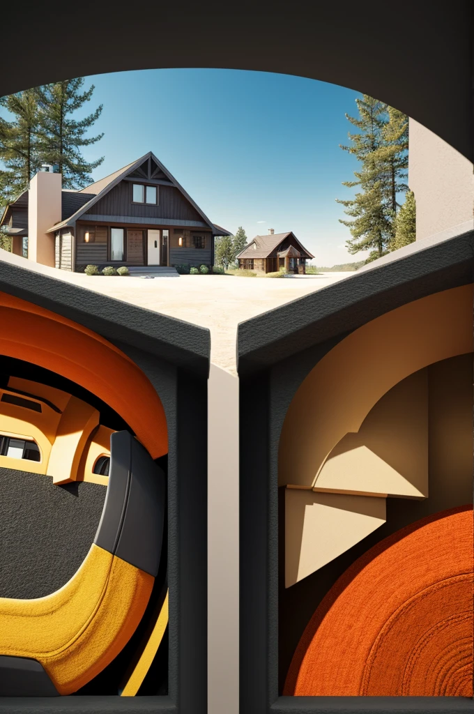 Main Image: A house divided into two halves. The left half shows a worried family with a mountain of bills. The right half shows the same happy and relaxed family, enjoying your home without financial worries.
Color Palette: Use dark and gray tones on the left half to represent stress and financial problems. Use bright, warm colors on the right half to convey happiness and financial stability.
