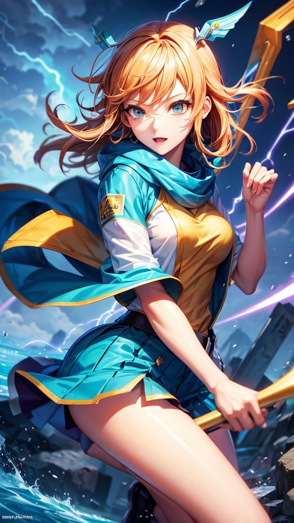 Nami Thunder Wallpaper