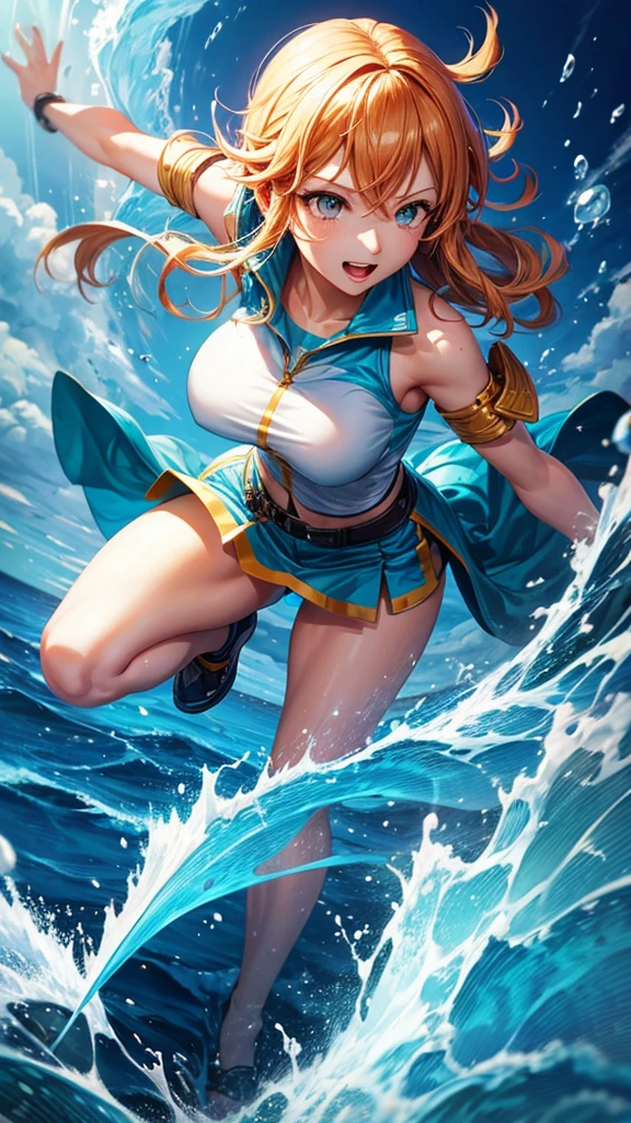 Nami Thunder Wallpaper